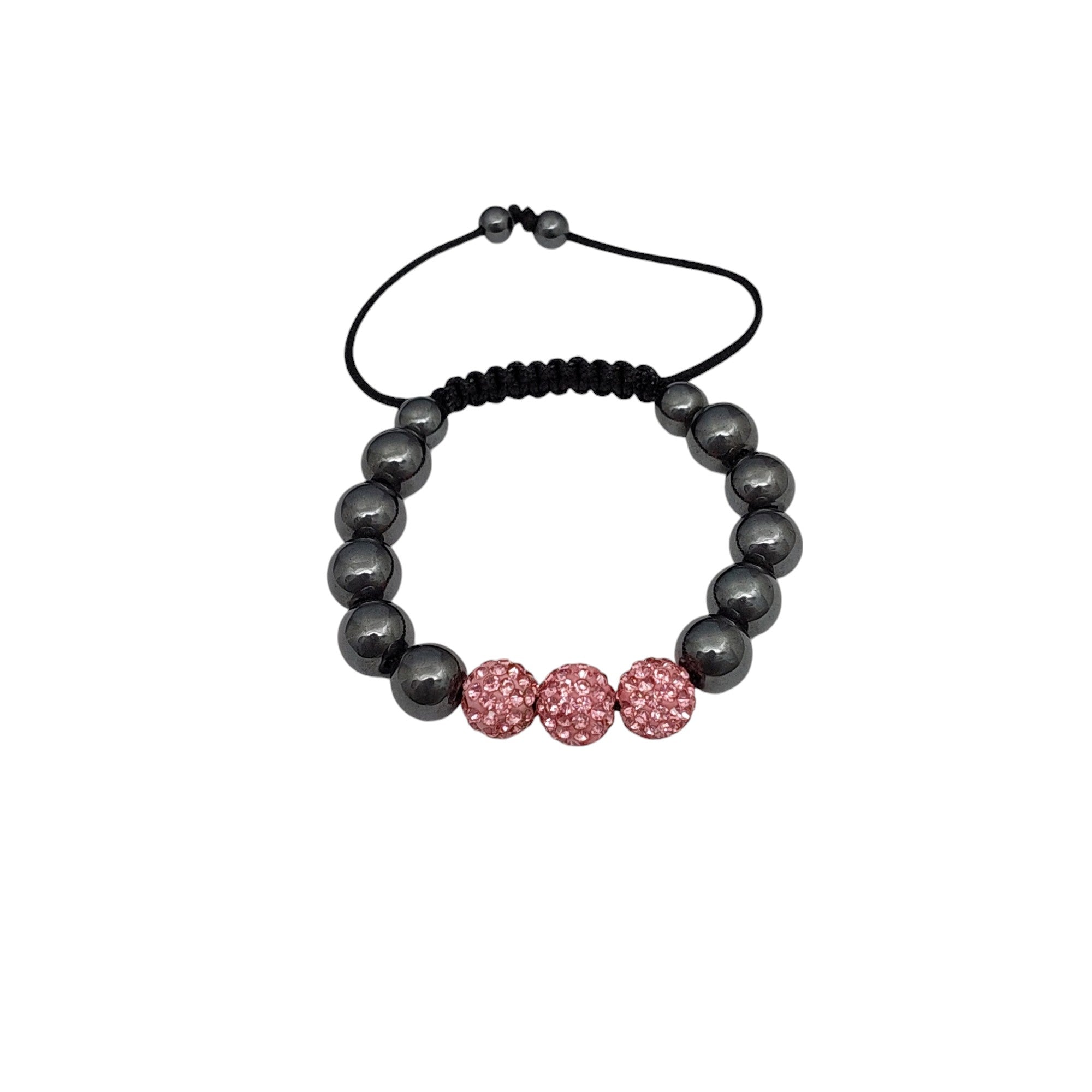 Shamballa Armband Lila