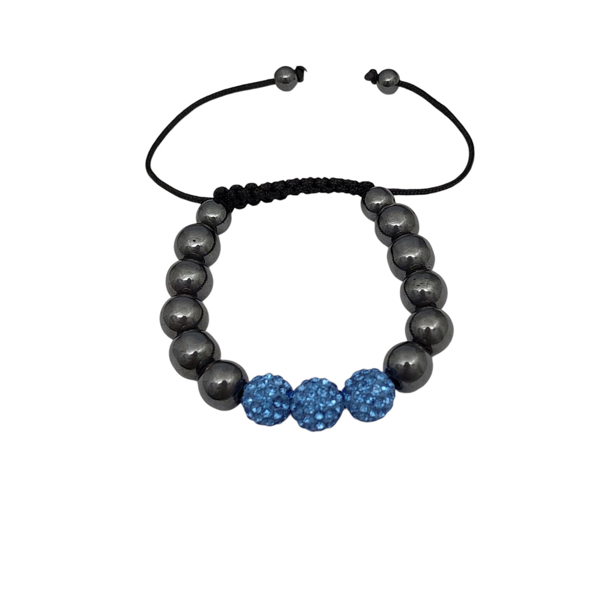 Shamballa Armband  Blau