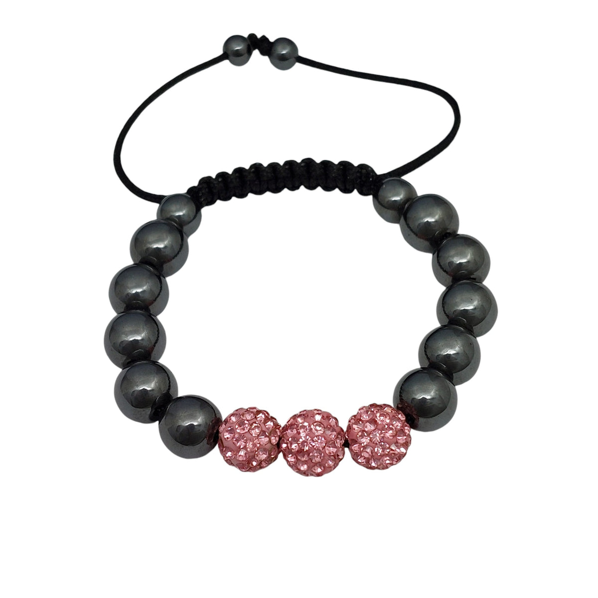 Shamballa Armband Lila