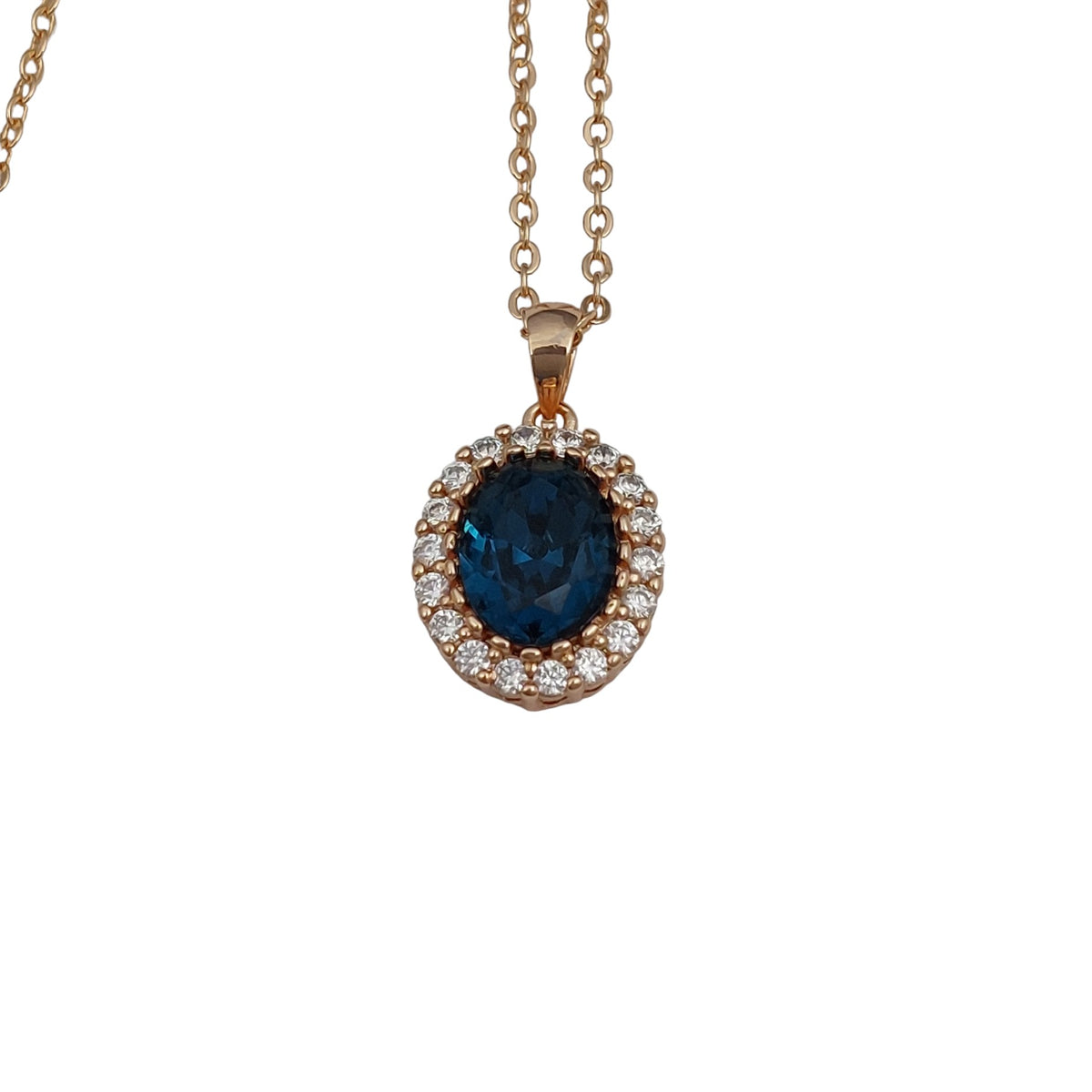 Halskette mit Blue Stone Anhänger