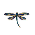 Brosche Libelle Blau