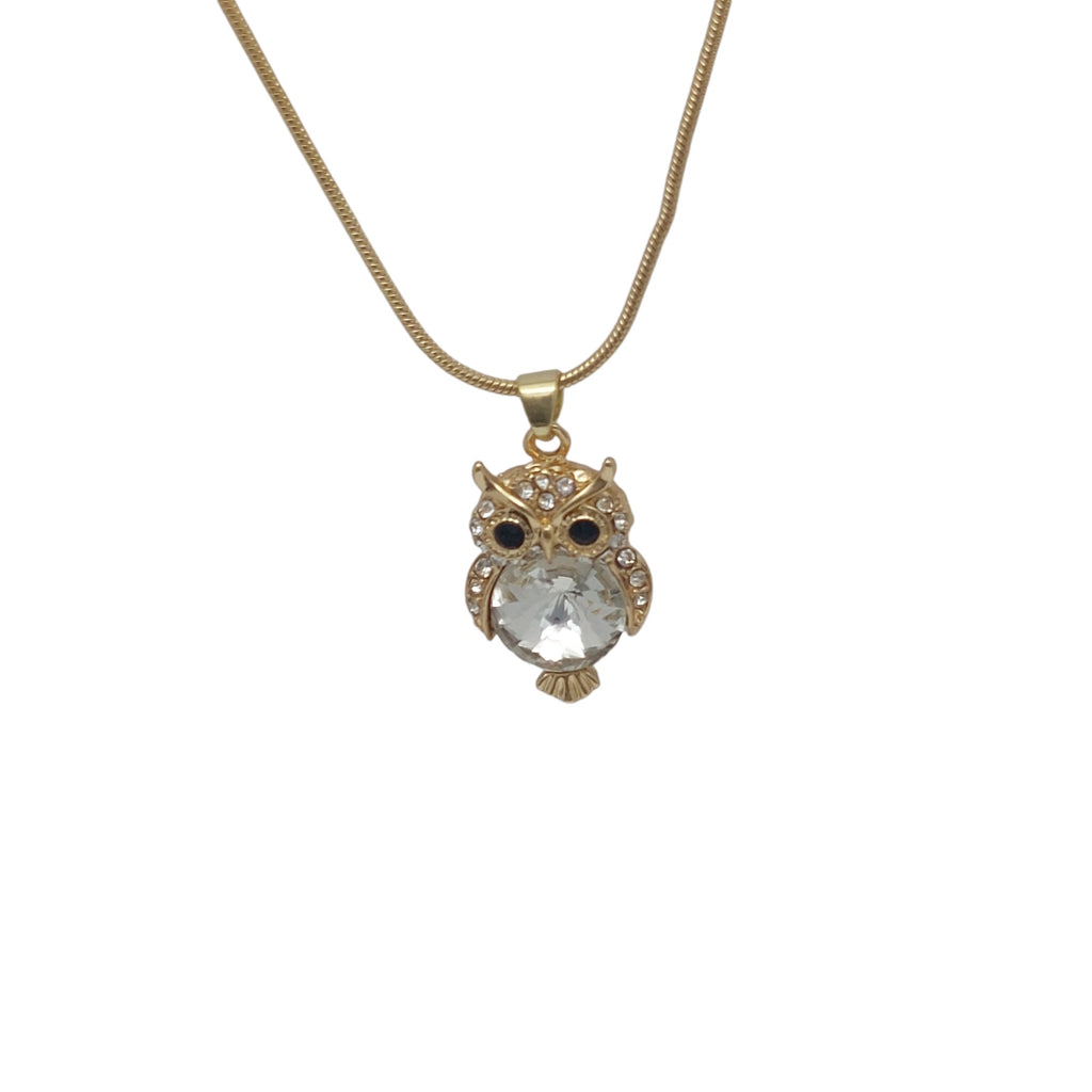Halskette Eule Gold