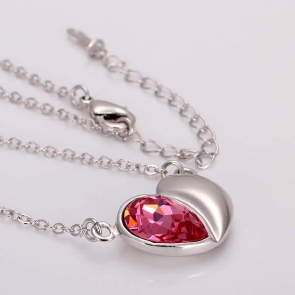 Halskette mit Herz Pink