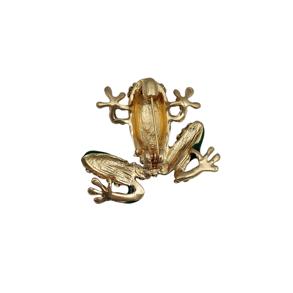 Brosche Frosch