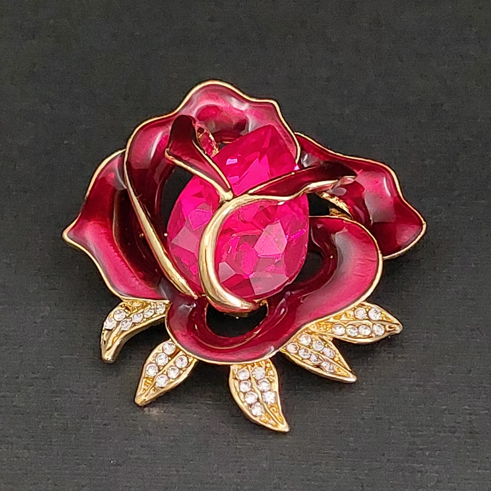 Brosche Blume