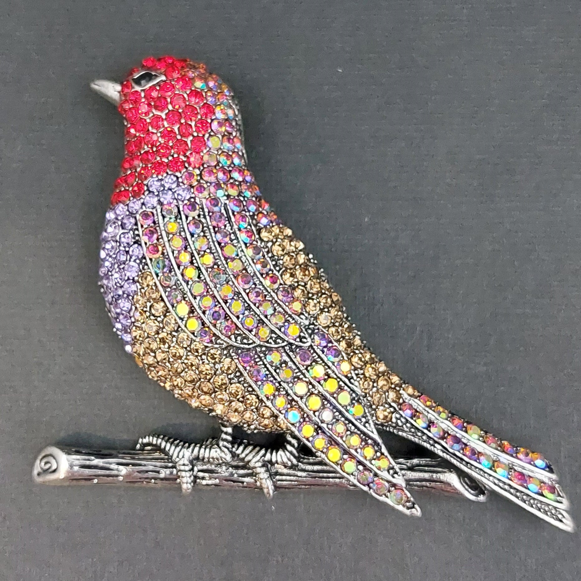 Brosche Vogel