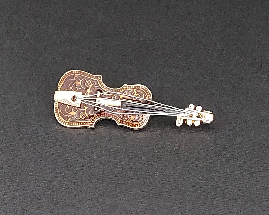 Brosche Violine
