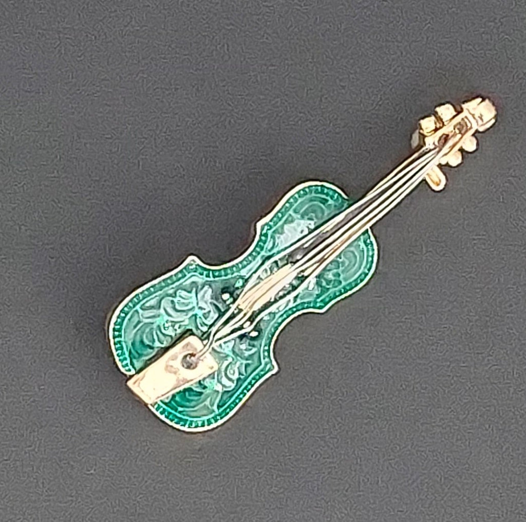 Brosche Violine