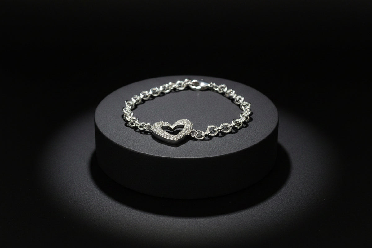 Armband mit Herz
