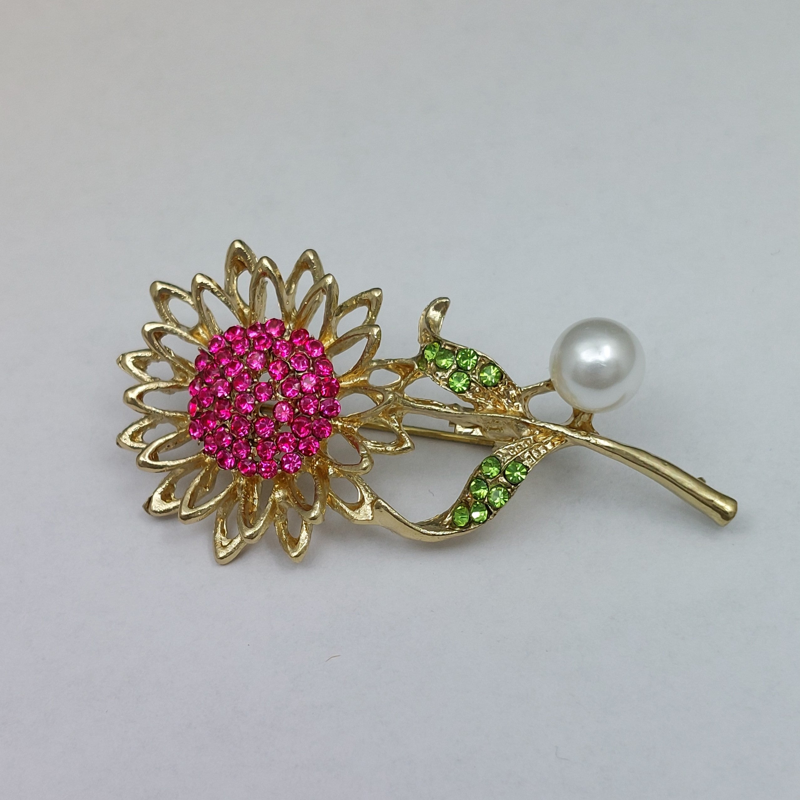 Brosche Sonnenblume