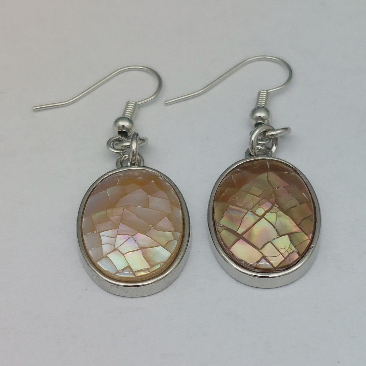 Ohrringe mit Muschel Pink