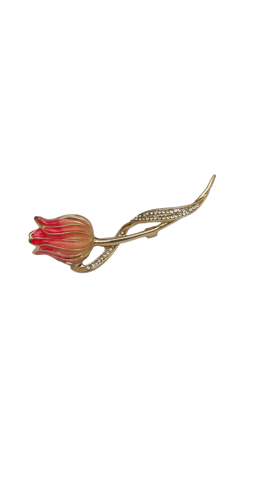 Brosche Tulpe Pink
