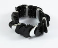 Armband Schwarz/Silber