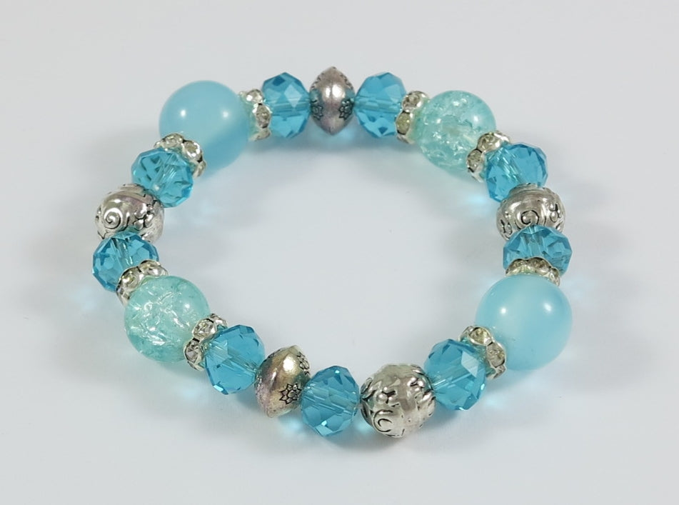 Armband Steinvariation Türkis
