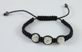 Shamballa Armband Weiss
