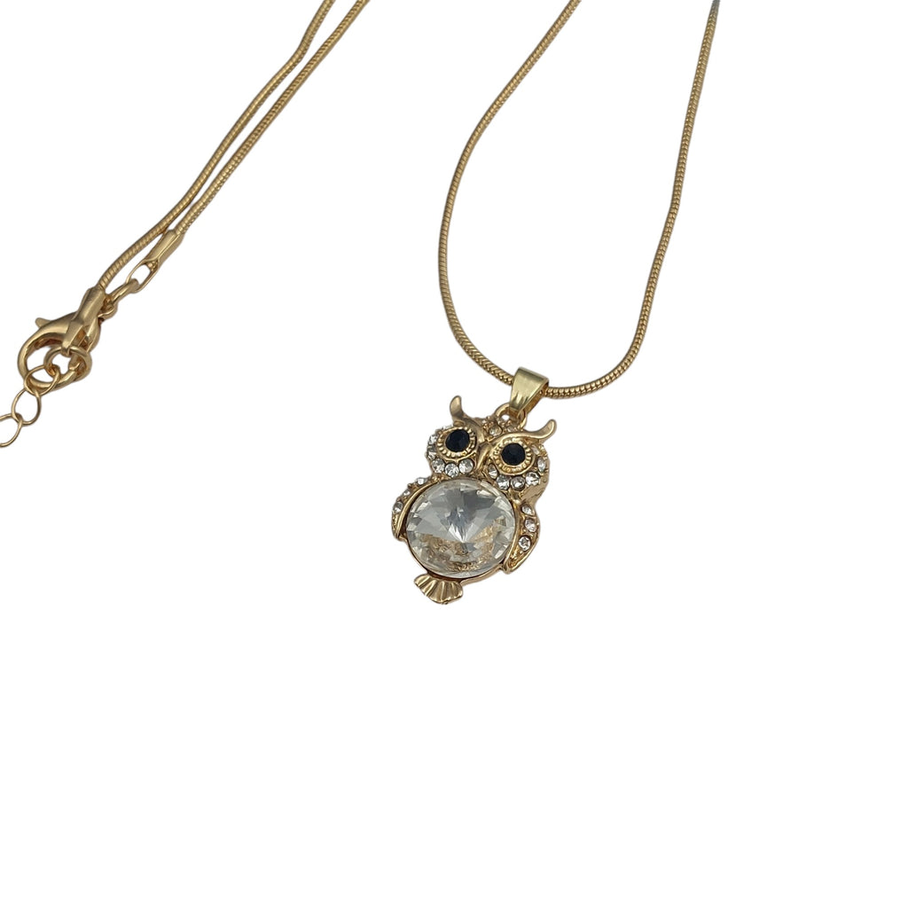 Halskette Eule Gold