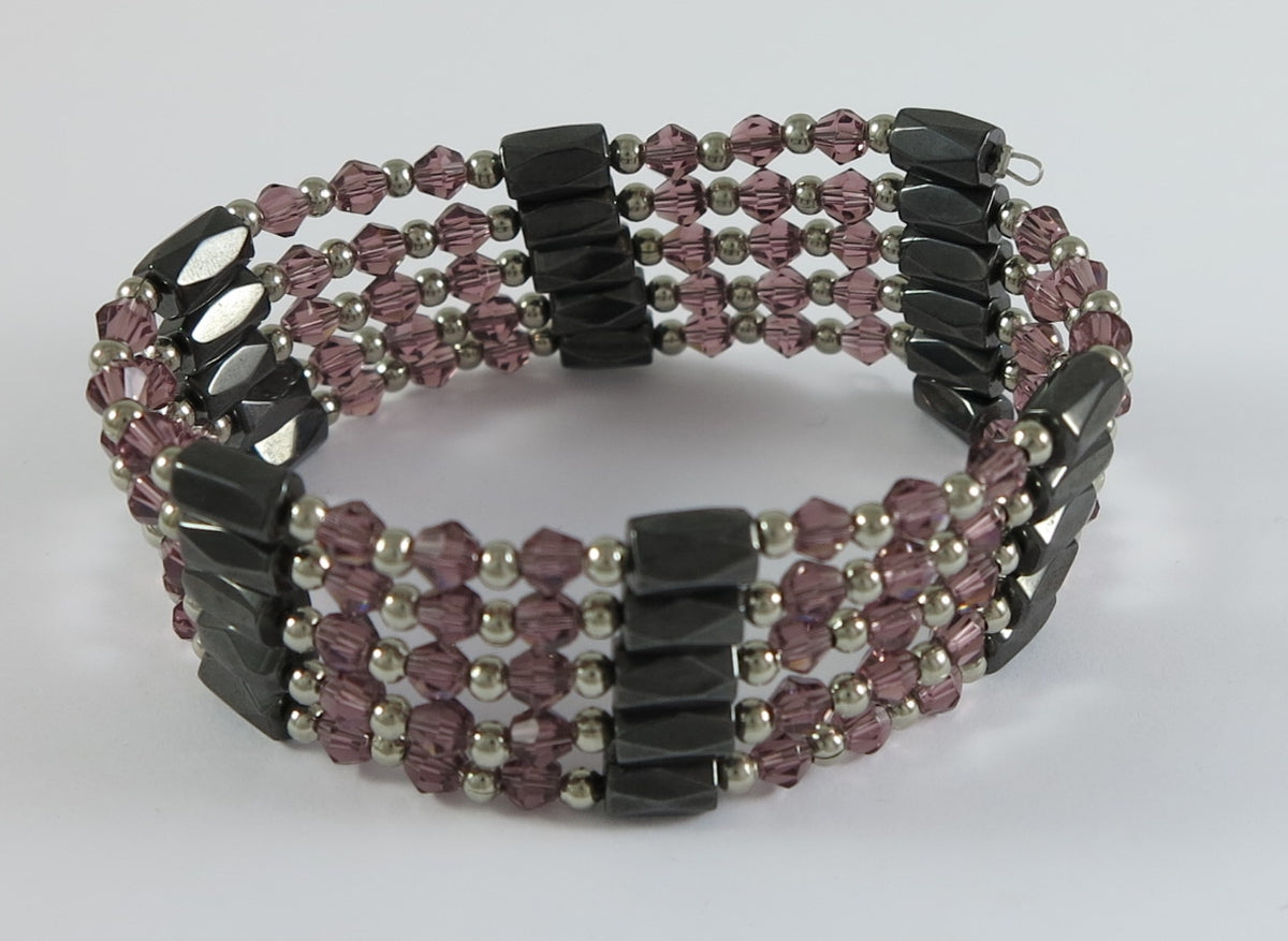 Magnetarmband violet