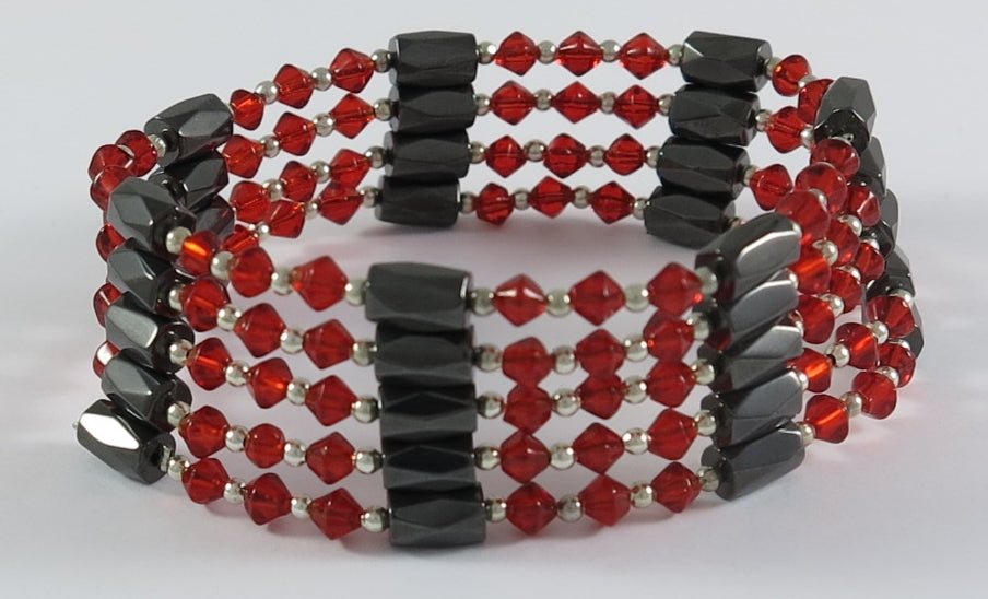 Magnetarmband Rot