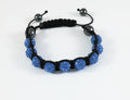 Shamballa Armband Hellblau