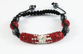 Shamballa Armband Rot