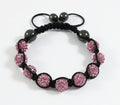 Shamballa Armband Rosa