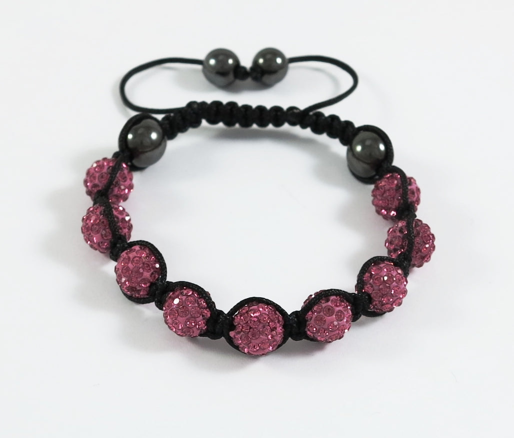 Shamballa Armband Lachs